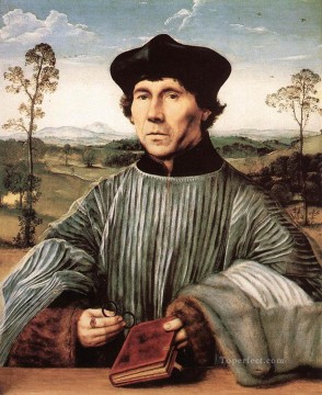Portrait of a Canon Quentin Matsys Oil Paintings